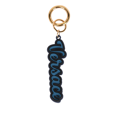 Versace Logo Keychain, front view